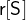 $\textsf{r}[\textsf{S}]$